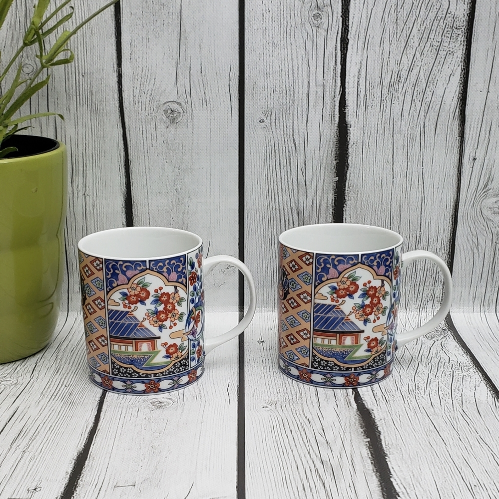 Takahashi Chinoiserie Mugs